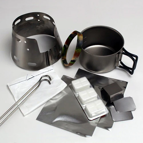 Evernew 400ml Cup + Sidewinder Ti-Tri Bundle