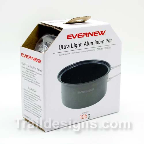 Evernew 700ml Ultralight Hard Anodized Pot (ECA149) - Image 4