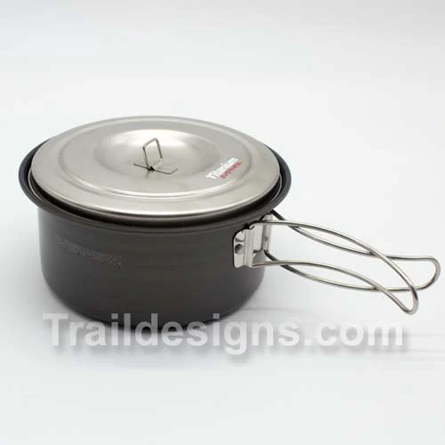 Evernew 700ml Ultralight Hard Anodized Pot (ECA149) - Image 6