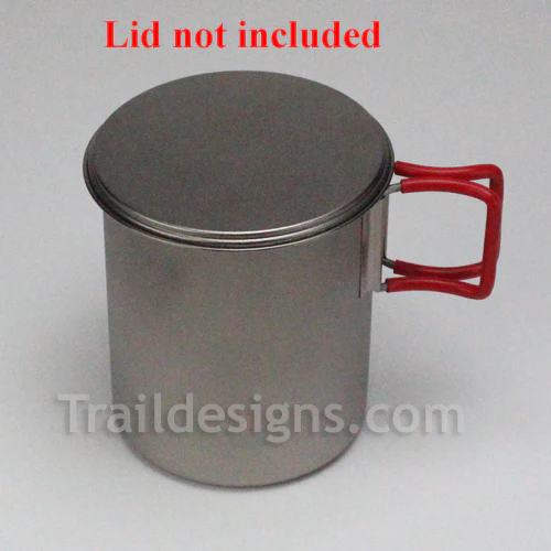 Evernew 760ml Ultra Light Titanium Pot/Mug (EBY270R) - Image 5