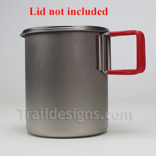 Evernew 760ml Ultra Light Titanium Pot/Mug (EBY270R) - Image 6