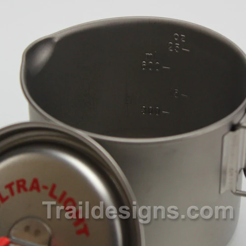 Evernew 900ml Titanium Ultra Light Mug Pot (ECA267) - Image 4