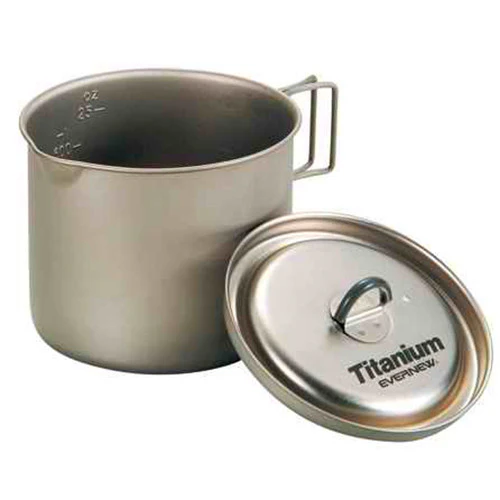 Evernew 900ml Titanium Ultra Light Mug Pot (ECA267) - Image 7