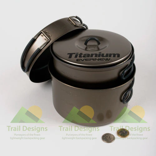 Evernew Titanium Non-Stick 1.3L Pot (ECA423) - Image 4