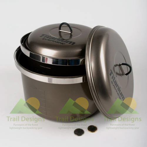 ZZ Evernew Titanium Non-Stick 5800ml Pot Set (ECA429) - Image 3