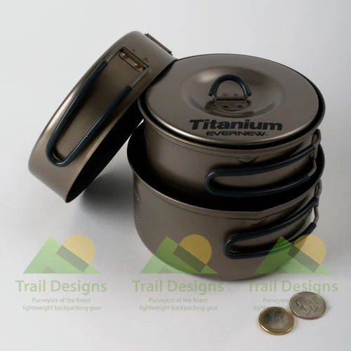 Evernew Titanium Non-Stick 600ml Pot (ECA421) - Image 3