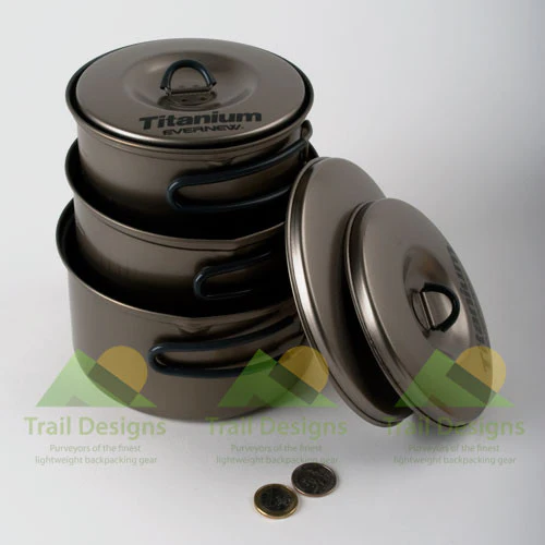 Evernew Titanium Non-Stick 600ml Pot (ECA421) - Image 4