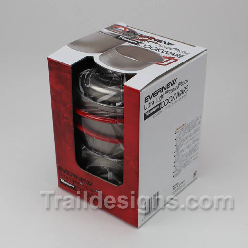Evernew Titanium Stacking Set 750/400ml (ECA278) - Image 6