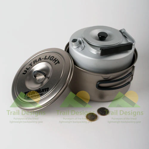 Evernew Titanium Ultra Light 1.3L Pot (ECA253) - Image 10