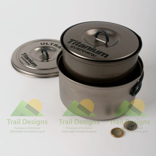 Evernew Titanium Ultra Light 1.3L Pot (ECA253) - Image 11