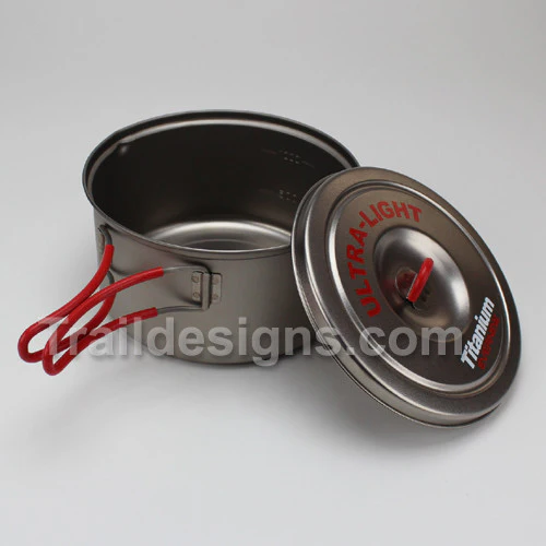 Evernew Titanium Ultra Light 1.3L Pot (ECA253) - Image 3