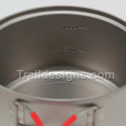 Evernew Titanium Ultra Light 1.3L Pot (ECA253) - Image 4