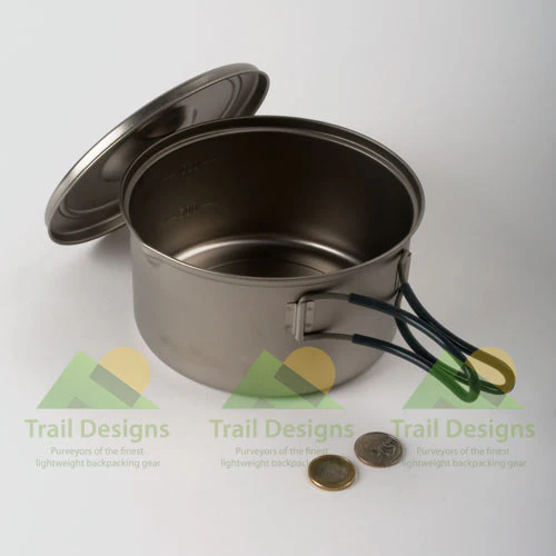 Evernew Titanium Ultra Light 1.3L Pot (ECA253) - Image 7