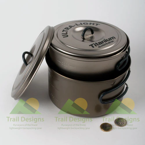 Evernew Titanium Ultra Light 1.3L Pot (ECA253) - Image 9