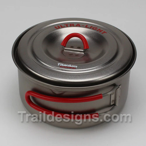 Evernew Titanium Ultra Light 600ml Pot (ECA251) - Image 3
