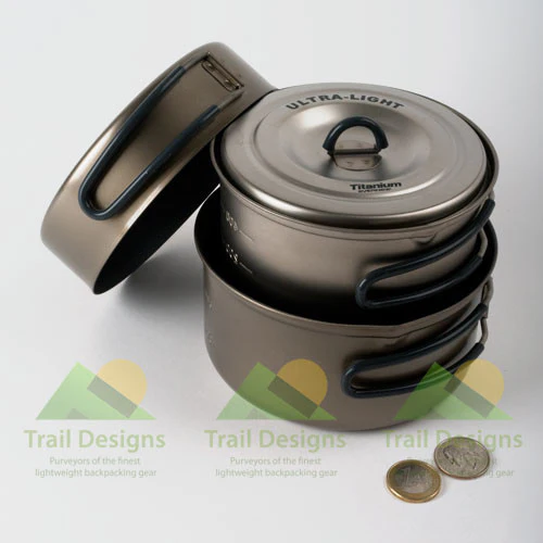 Evernew Titanium Ultra Light 600ml Pot (ECA251) - Image 7