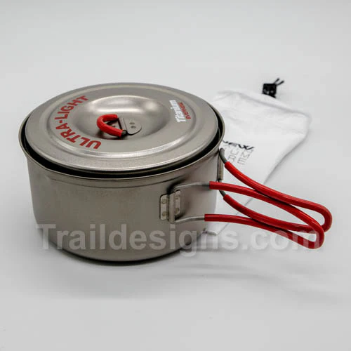 Evernew Titanium Ultra Light .9L Pot (ECA252) - Image 4