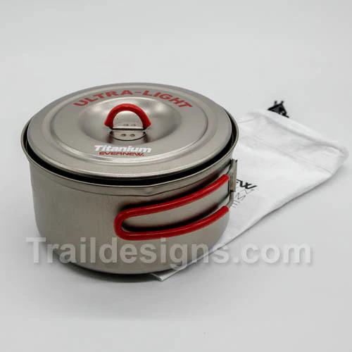 Evernew Titanium Ultra Light .9L Pot (ECA252) - Image 6