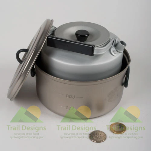Evernew Titanium Ultra Light .9L Pot (ECA252) - Image 8