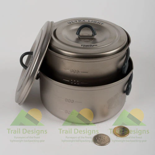 Evernew Titanium Ultra Light .9L Pot (ECA252) - Image 9
