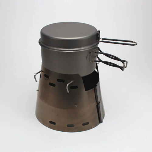 Toaks 1350ml UL Ti Pot/Frying Pan + Fissure Ti-Tri Bundle - Image 5