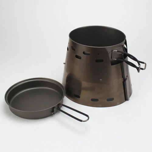 Toaks 1350ml UL Ti Pot/Frying Pan + Fissure Ti-Tri Bundle - Image 6