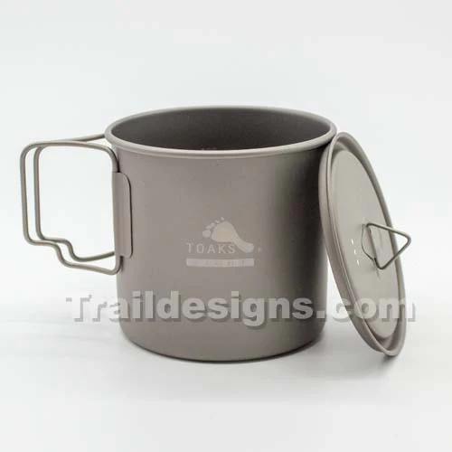 Toaks 650 ml Light Titanium Mug - Image 3