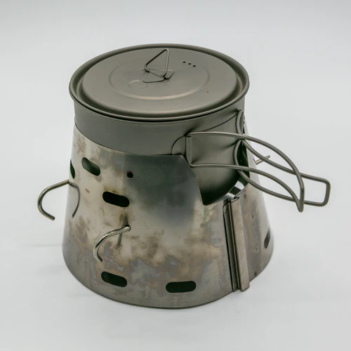 Toaks 700ml Pot + Sidewinder Ti-Tri Bundle - Image 6