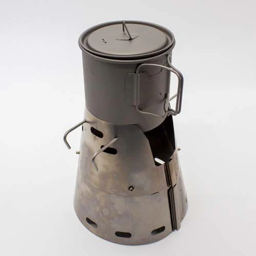 UL Toaks 650ml Ti Pot + Fissure Ti-Tri Bundle - Image 4